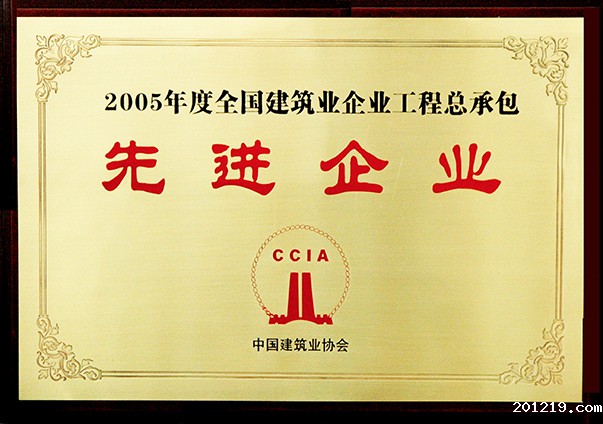 (2005年度)全国建筑业企业工程总承包先进企业